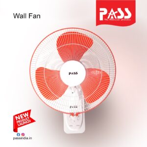 PASS Wall Fan White– High Airflow, Durable & Efficient Cooling